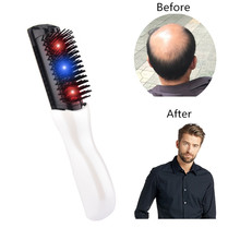 Masaje láser peine para el cabello equipo de masaje peine para el crecimiento del cabello cuidado del cabello cepillo de crecimiento láser terapia de pérdida de cabello viaje 2023 - compra barato