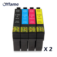 Cartucho de tinta oyframe 29 29xl, cartucho de tinta compatível t2991 t2991xl para epson drive embutido com 8 peças 2024 - compre barato