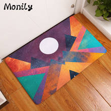 Monily Nordic Anti-Slip Door Mat Waterproof Abstract Painting Sun Carpets Bedroom Rugs Decorative Stair Mats Home Decor Crafts 2024 - buy cheap