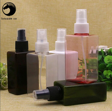 30 pcs Free Shipping 150 ml Plastic Empty Spray Square Perfume bottles Top New Style Cosmetic Water Parfume Empty Containers 2024 - buy cheap