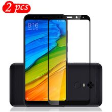 2Pcs Tempered Glass for Xiaomi Redmi Note 5 Screen Protector Glass Full Cover Glass for Redmi Note 5 Pro Protective Glass Film 2024 - buy cheap