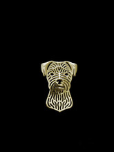 Trendy Border Terrier Brooches and Pins Gold Color Silver Color Men Brooches Fashion Jewelry Hand of King 2024 - buy cheap