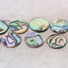 For Making Necklace Bracelet Earrings 13x18MM Natural New Zealand Abalone Shell Oval Shell Loose Beads String 16" RO041 2024 - buy cheap