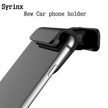 SYRINX Holder For Phone In Car Mobile Fastening Gravity Stand For iPhone X 8 Xiaomi mi8 Smartphone Auto Support No Magnetic 2024 - buy cheap