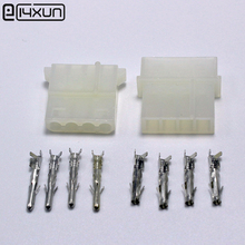 100sets ATX / EPS Molex 5.08mm 4p Pin Male and female Power Connector Housing + Terminals for PC 2024 - buy cheap