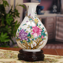 Antique chinese-porcelain-vase Classical  Home Decor Handmade White and Blue Ceramic Flower Vases 2024 - buy cheap