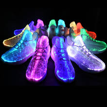 USB Charging Children Boys Girls Luminous Shoes LED Boy Girl Basket Sneaker with light Kids light up Shoes glowing Girl Sneaker 2024 - buy cheap