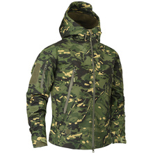 2021 Brand Clothing Autumn Men's Military Camouflage Fleece Jacket Army Tactical Multicam Male Windbreakers 2024 - buy cheap