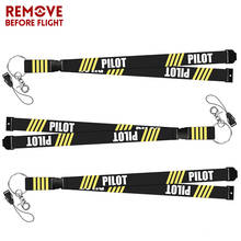 3 PCS/LOT Fashion Pilot Lanyards for Keys Neck Strap For Card Badge Gym Co-Pilot Key Chain Lanyard Hang Rope Keychain Lanyards 2024 - buy cheap