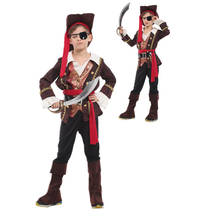 captain jack sparrow pirate costume cosplay  halloween costume for kids fancy dress carnival costumes for children boys 2024 - buy cheap