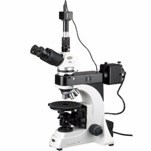 Microscopio polarizador EPI Trinocular Infinity, AmScope Supplies50X-500X, cámara de 5MP 2024 - compra barato