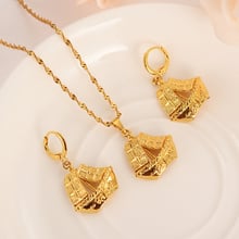 Gold Femme Body Jewelry earrings necklace  Chain Sailboat wedding  party Jewelry girls charm sea beach souvenir bridal gifts 2024 - buy cheap