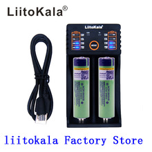 2pcs Liitokala 3.7V 3400mAh 18650 Li-ion Rechargeable Battery (NO PCB) + Lii-202 USB 26650 18650 AAA AA Smart Charger 2024 - buy cheap