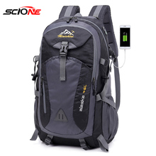 Mochila de montanhismo de nylon unissex 40l, à prova d'água, militar, maior capacidade, tática, masculina, xa113g 2024 - compre barato