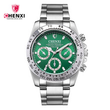 Fashion Chenxi Luxury Men Dress Clock Mans Full Stainless Steel Band Wristwatches Men's Sports Quartz Watches Relogio Masculino 2022 - buy cheap