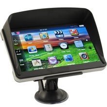Автомобильный GPS навигатор 7-дюймовый емкостный экран HD FM 8 ГБ/256 Мб автомобильный Грузовик GPS США + Канада + Мексика или Европа или так далее все новые 2024 - купить недорого