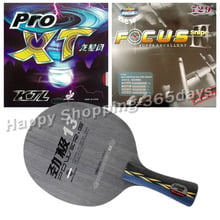 Pro Table Tennis PingPong Combo Racket DHS POWER.G13 PG13 PG.13 PG 13 with KTL Pro-XT and 729 FOCUS III Long shakehand FL 2024 - buy cheap