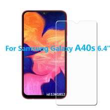 Стекло для Samsung Galaxy A40s, закаленное стекло, Защитная пленка для экрана Samsung Galaxy A 40s, стекло для защиты экрана смартфона 2024 - купить недорого