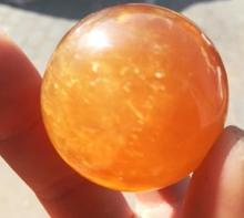 Esfera de cristal citrina natural 3-9cm, esfera de cristal quartzo natural com suporte para cura 2024 - compre barato