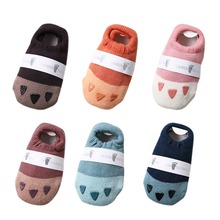 Newborn Toddler Baby Boy Girl Cute Floor Socks Anti-Slip Baby Step Socks 2024 - buy cheap
