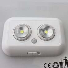 50pcs Wireless LED PIR infrared motion sensor induction night light battery operated living room ceiling cabinet light & lamp 2024 - buy cheap