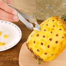 1pc Stainless Steel Pineapple Seeds Remover Pineapple Dedicated Beak Tweezers Fruit Store Home Pineapple Eyes Peeler Nipple 2024 - buy cheap