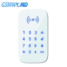 GSMWOND беспроводная клавиатура 433 МГц сенсорная клавиатура установка 1,5 В AAA батарея для нашей PG103/W2B WIfi GSM домашняя охранная сигнализация 2024 - купить недорого