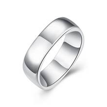 Низкая цена, серебряный цвет, квартет, кольцо на палец, Размер 7 #8 #, модные ювелирные изделия для мужчин и женщин, anel ANGELTEARS 2024 - купить недорого