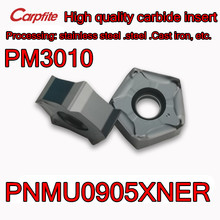 PNMU0905XNER-PM3010 10 pcs 50 pcs Processamento de carboneto de Alta qualidade inserir: aço inoxidável. Aço. Ferro fundido, etc. 2024 - compre barato