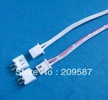 50 pcs 2 Pin Connector leads Heade 2.54 mm L: 200mm 2024 - buy cheap