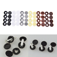 10pcs/lot Practical New Hinged Plastic Screw Cover Cap Fold Snap Caps For Car Home Furniture Decor 6 Colors 2024 - buy cheap