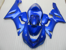 Custom painted Fairing kits for Kawasaki NINJA ZX 6R 2005 2006 zx6r 05 06 all blue plastic motorcycle fairings hull CN4 2024 - buy cheap