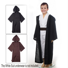 Jedi Adult/Kid Cape Cloak Hooded Cosplay Costume Halloween Gift 2024 - buy cheap