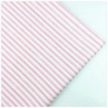 Syunss,Retro Pink Stripes Printed Cotton Fabric DIY Tissu Patchwork Telas Sewing Baby Toy Bedding Quilting Cloth Craft Tecido 2024 - buy cheap
