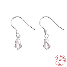 Original 925 Sterling Silver Rose Petals Flower Drop Earrings Fashion Jewelry for Women 2024 - buy cheap