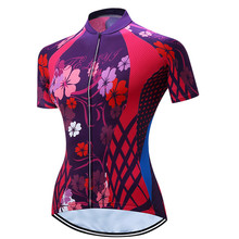 TELEYI Summer Breathable Cycling Jersey Ropa Ciclismo Quick Dry mtb Bicycle Cycling Clothing Maillot Ciclismo Bike Jersey Tops 2024 - buy cheap