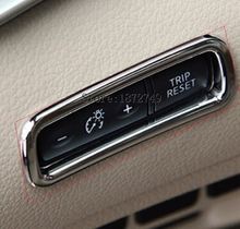 Cubierta para Botón de odómetro Interior de coche, embellecedor para Nissan Rogue 2014 2015 x-trail 2014 2015 2024 - compra barato