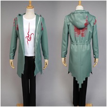 Super danganronpa nagito komaeda cosplay traje jaqueta casaco apenas cor verde do exército cosplay vestuário personalizado 2024 - compre barato