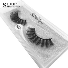 New 1 pair False Mink Eyelashes Long Natural Fake Eyelashes Soft Makeup Eye Lashes 3D Mink Lashes Eyelash Extension Faux Cils 2024 - buy cheap