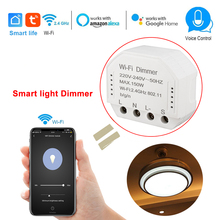 Smart life Wifi Smart dimmer 240V 150W LED light triac module Timer Switch Controller Voice Control Work With Alexa Google IFTTT 2024 - buy cheap