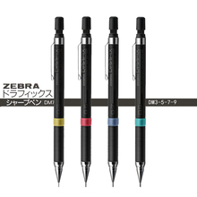 Zebra-lápis automático pintado à mão, 0.3/0.5/0.7/0.9mm 2024 - compre barato
