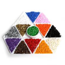 3x3mm 25g(300pcs/lot) Multi Color Square-Shape Seed Bead Glass Spacer Loose Beads for DIY Jewelry Craft Making 2024 - buy cheap