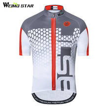 Weimostar 2021 Pro Team Racing Cycling Jersey Short Sleeve Bicycle Cycling Clothing Maillot Ciclismo Quick Dry MTB Bike Jersey 2024 - buy cheap