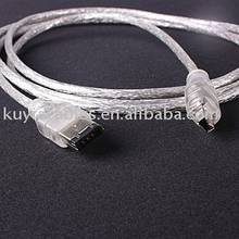 Free Shipping+10pcs/lot+NEW IEEE 1394 iLINK FIREWIRE 6 to 4 PIN CABLE FOR DV 1.2meter 2024 - buy cheap