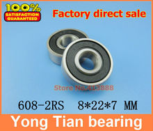 (1pcs) High quality deep groove ball bearing double rubber sealing cover 608-2RS  mm 2024 - buy cheap
