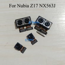 Задняя Основная большая камера Маленькая фронтальная камера гибкий кабель лента для ZTE Nubia Z17 NX563J NX563H запасная часть для ремонта 2024 - купить недорого