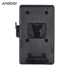 Andoer V Mount V-Lock Battery Plate Adapter Power Supply System D-tap Connector W/ Clamp for Sony Camera BP Battery 2024 - buy cheap