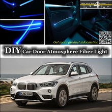 For BMW X1 E84 F48 interior Ambient Light Tuning Atmosphere Fiber Optic Band Lights Inside Door Panel illumination Not EL light 2024 - buy cheap