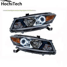for Honda Accord Coupe 2008-2010 BLUE LED Headlight Halo Angel Demon Eyes Kit RGB LED angel eyes 2024 - buy cheap