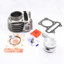 Motorcycle Cylinder Piston Ring Gasket Kit Set Big Bore For 139QMB 139QMA GY6 50cc-100cc Moped Scooter ATV QUAD Dirt Bike TaoTao 2024 - buy cheap